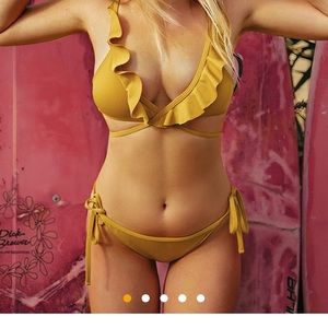 Brand new with tags Yellow bikini